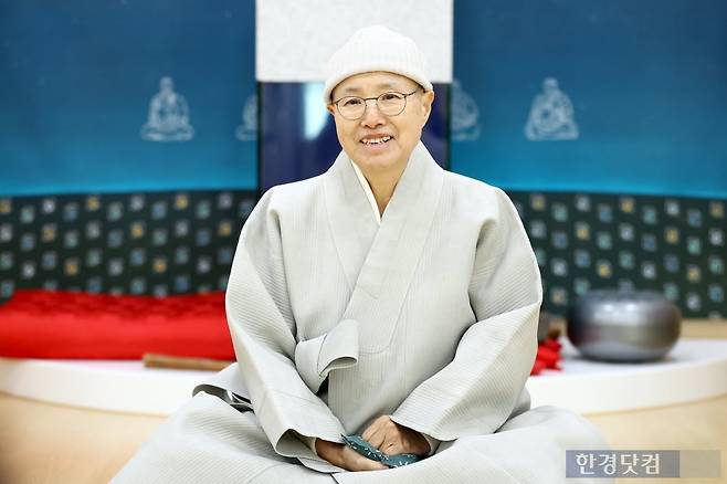 선재스님 인터뷰. / 변성현 한경닷컴 기자 byun84@hankyung.com