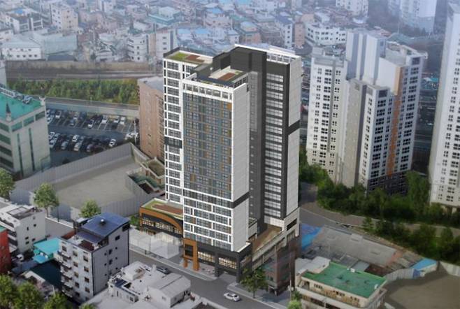 서울 동대문구 휘경동 에드가 휘경 청년안심주택 투시도. 에드가 휘경 홈페이지