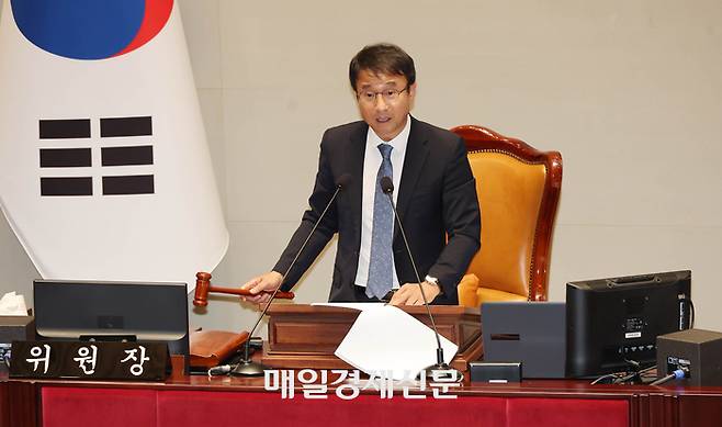 이재명 정부 첫 추가경정예산안, 국회 예결위 통과하고있다.2025.07.04[이충우기자]