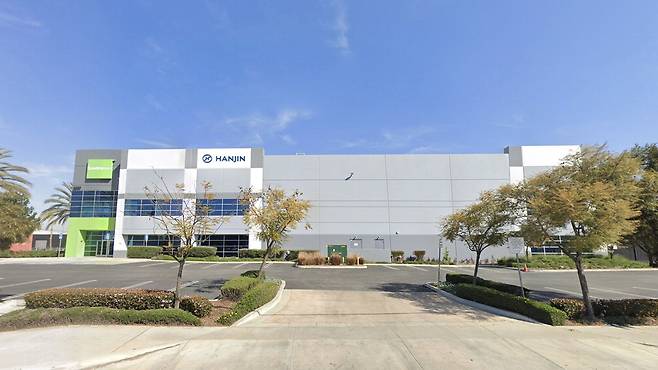 한진 LA 2호 풀필먼트 센터. 한진