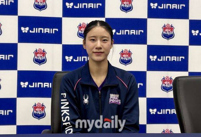 인터뷰실에서 만난 박민지./김천=김희수 기자