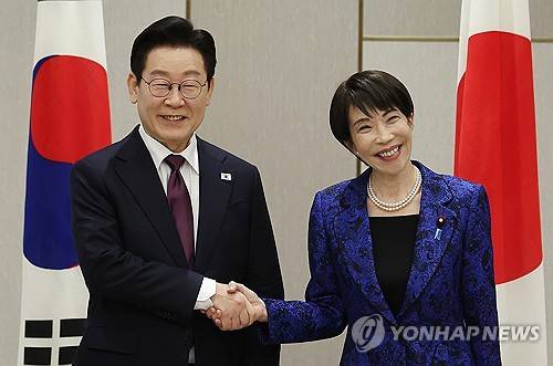 1월 13일 나라현에서 만난 이재명 대통령과 다카이치 일본 총리 [연합뉴스 자료사진 제공]