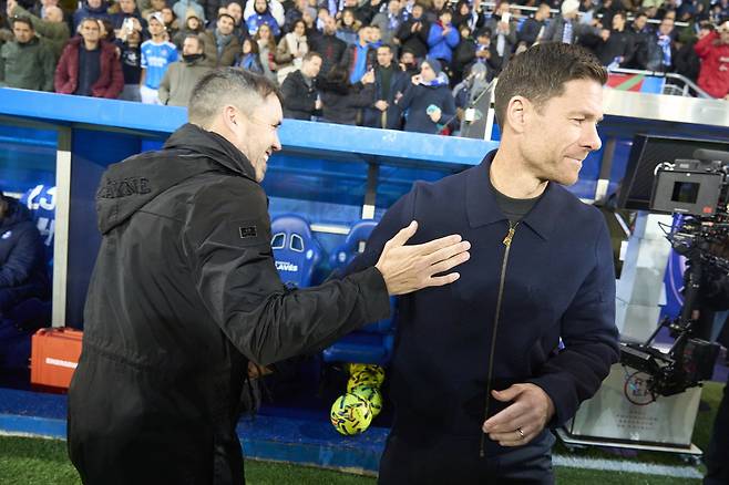 사비 알론소 전 레알 마드리드 감독(오르쪽). EPA