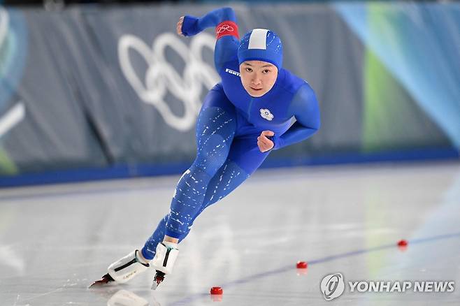 천잉주의 경기 모습.  [AFP=연합뉴스]