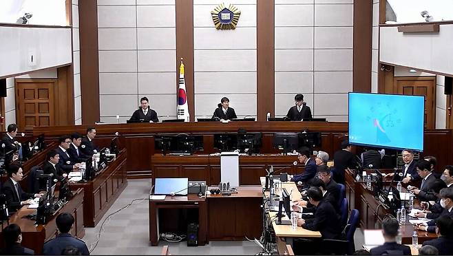 '내란 우두머리' 윤석열 결심공판 출석. 연합뉴스