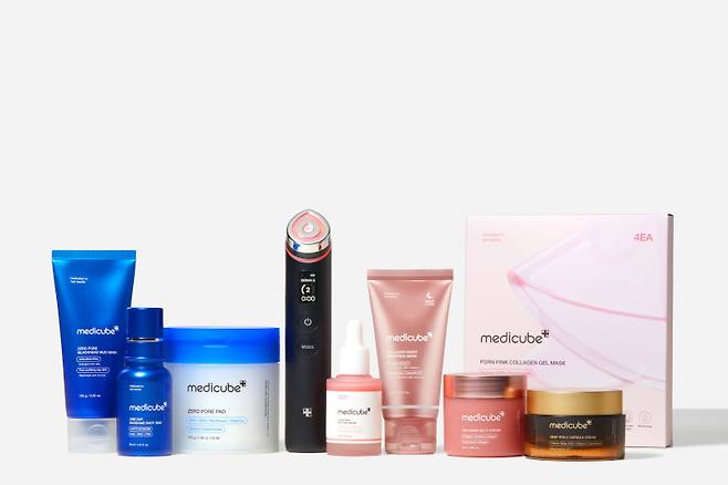 에이피알 메디큐브의 대표 제품들/사진=에이피알