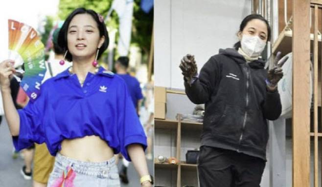 목수로 변신한 류호정 전 개혁신당 의원이 현재 개인 사업자로서 일하고 있는 근황을 전했다. (사진=인스타그램 캡처)