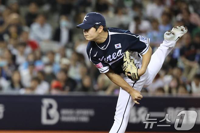 김택연이 2026 WBC 야구대표팀에 발탁됐다. 2024.11.15 ⓒ 뉴스1 장수영 기자