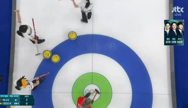 3점을 뽑아낸 김은지의 빅샷. ⓒJTBC