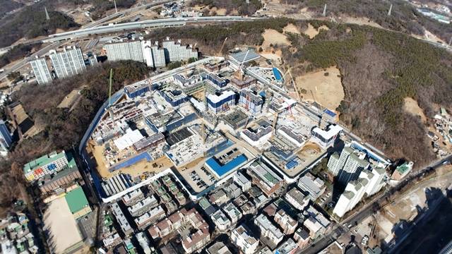 공사가 진행 중인 원당1구역 사진=고양특례시 제공