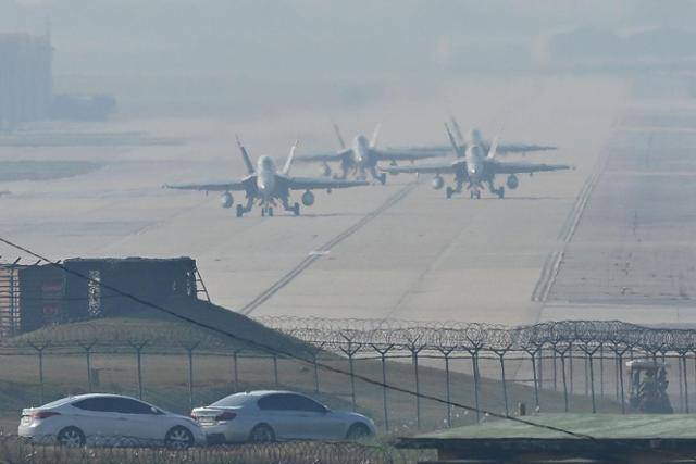 경기도 평택시 주한 미 공군 오산기지 모습. 최주연 기자