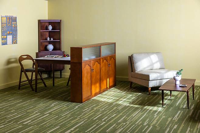 장미맨숀 '셀린 파티션 수납장' / 사진=장미맨숀 제공