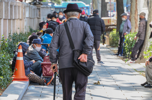 서울 종로 탑골공원 일대. [이충우기자]