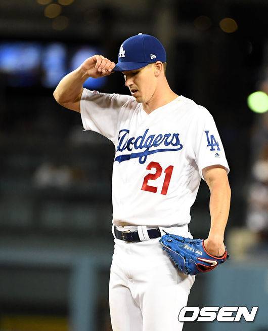 [OSEN=지형준 기자] LA 다저스 시절 워커 뷸러. /jpnews@osen.co.kr