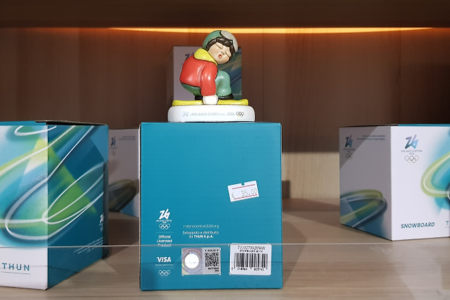 작고 소중한 피규어의 가격은 35유로(약 6만원). 밀라노 류재민 기자