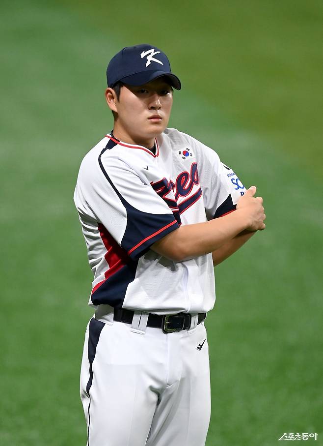 두산 김택연(사진)은 19일 오른쪽 종아리 부상으로 이탈한 라일리 오브라이언의 대체 선수로 WBC 대표팀에 합류했다. 스포츠동아DB