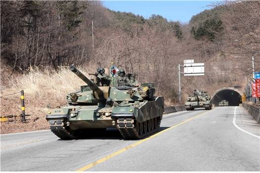 102기갑여단 훈련 [육군 제102기갑여단 제공. 재판매 및 DB 금지]