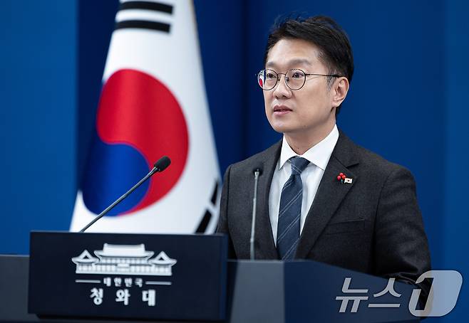 김남준 대통령실 대변인. 2025.12.24 ⓒ 뉴스1 이재명 기자