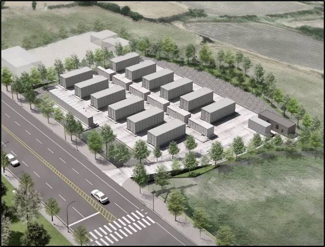 LS일렉트릭 제주 한림읍 ESS 사업 현장 조감도. LS일렉트릭