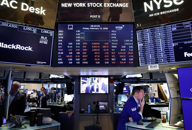 뉴욕증권거래소. /UPI 연합뉴스