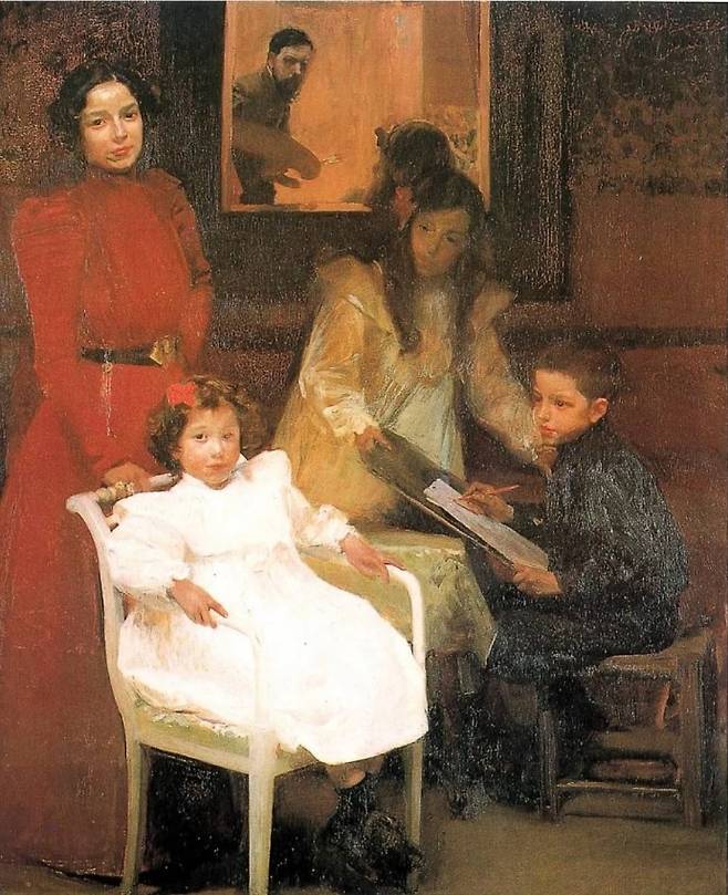 호아킨 소로야, 나의 가족, 1901