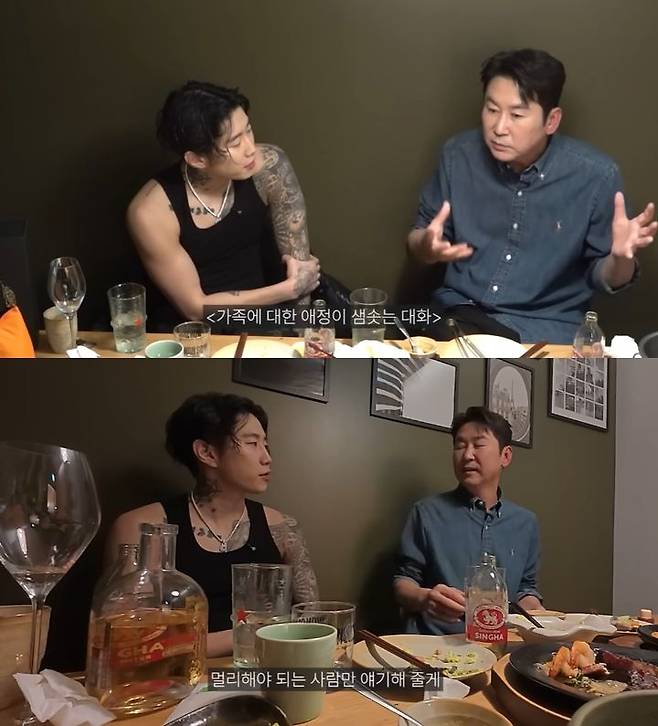 [서울=뉴시스] 코미디언 신동엽이 최근 서울대학교에 합격한 딸에 대한 이야기부터 후배 박재범을 위한 인생 조언까지 아낌없이 털어놨다. (사진=유튜브 채널 '제이팍씨' 캡처) 2026.02.20. photo@newsis.com *재판매 및 DB 금지