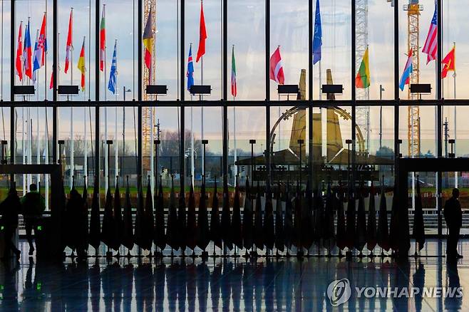 브뤼셀 나토 본부 [EPA 연합뉴스 자료사진. 재판매 및 DB 금지]