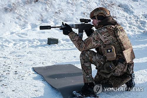 우크라이나 군인 [EPA=연합뉴스 자료사진]