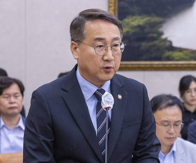 ▲&nbsp;김인호 산림청장. /연합뉴스