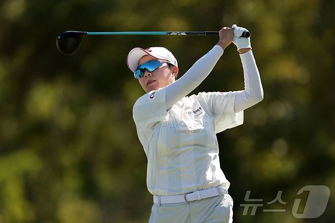 김효주가 LPGA 투어 혼다 타일랜드 3라운드에서 단독 2위로 도약했다. ⓒ AFP=뉴스1