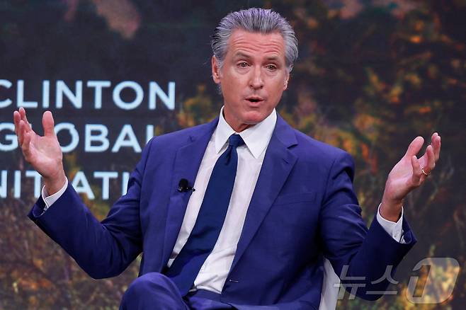 개빈 뉴섬 캘리포니아 주지사 ⓒ 로이터=뉴스1