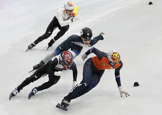 질주하는 이정민. <저작권자(c) 연합뉴스, 무단 전재-재배포, AI 학습 및 활용 금지>