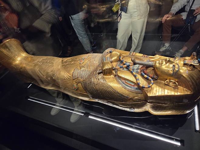 투탕카멘의 황금 관. /성수영