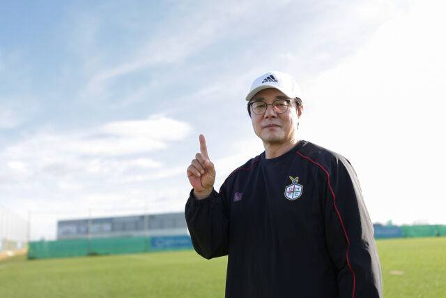 황선홍 대전 하나시티즌 감독./프로축구연맹