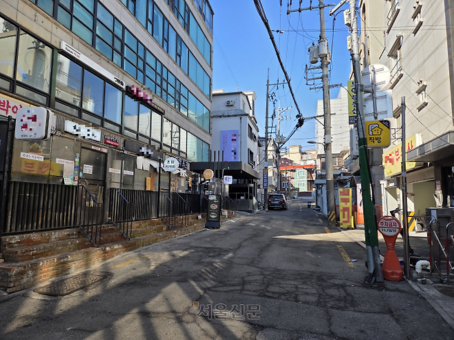 지난 19일 서울 서대문구 연세대학교 인근 거리의 모습. 김신우 수습기자