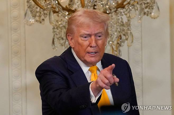 도널드 트럼프 미국 대통령 [AP=연합뉴스]