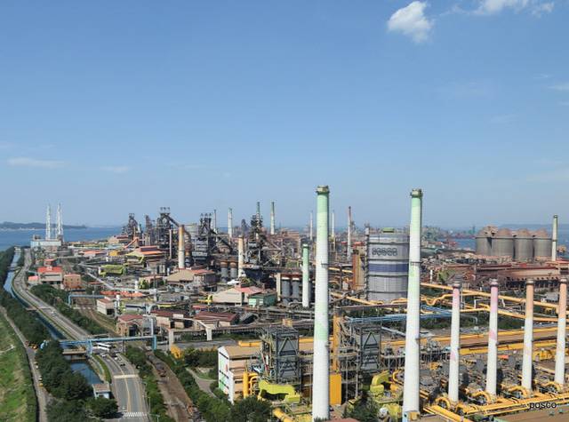 포항제철소 전경. 포스코 제공.