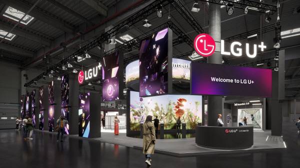 MWC26 LG유플러스 전시관 조감도. LG유플러스 제공