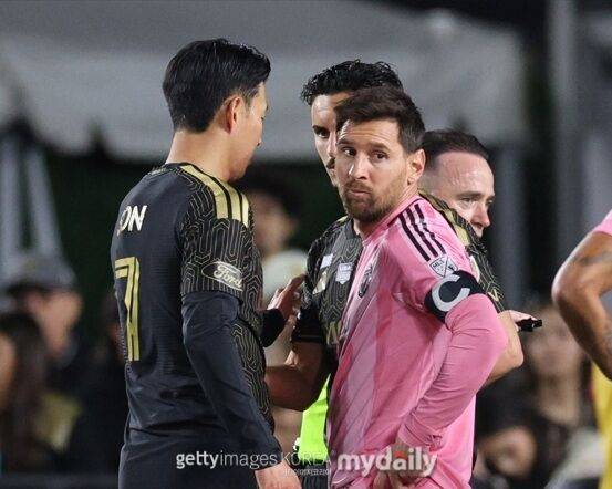 메시와 손흥민/게티이미지코리아