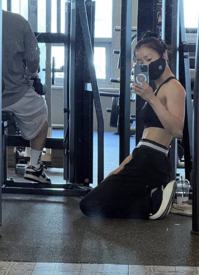 이시영 계정 캡처