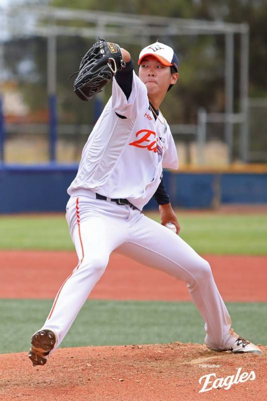 ▲ 황준서 ⓒ한화 이글스