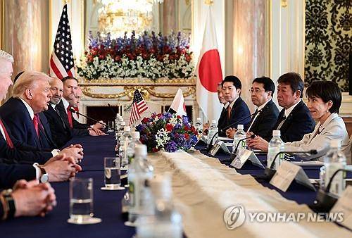 미일 정상회담 [도쿄 로이터=연합뉴스]