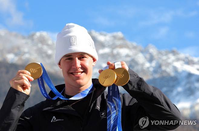 대회 3관왕 폰 알멘 [로이터=연합뉴스]