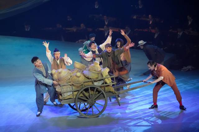 국립부산국악원의 우수 레퍼토리 가운데 하나인 국악극 ‘춤바람분데이’ 공연 모습. 국립부산국악원 제공