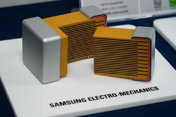 삼성전기의 적층세라믹콘덴서(MLCC) 목업 [사진=삼성전기]