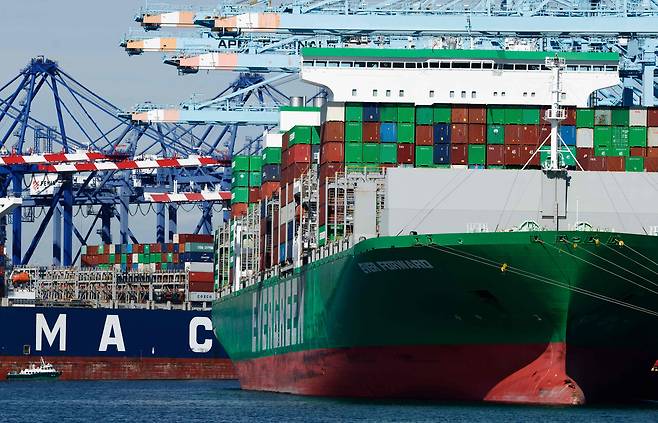 미국 캘리포니아주 로스앤젤레스의 로스앤젤레스 항구. /연합뉴스