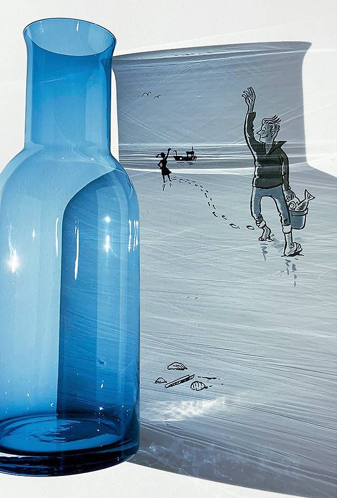 그림자의 존재를 통해 우리 삶의 모습과 감정을 이야기하는 빈센트 발의 작품 ‘피셔우먼즈 프렌드’.