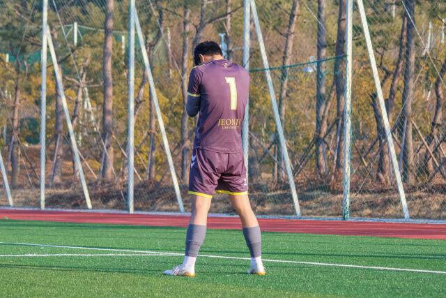 전주대학교 임용민./한국대학축구연맹