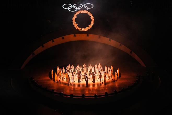 2026 밀라노·코르티나담페초 동계올림픽 폐막식 오페라 공연의 한 장면. [게티이미지]