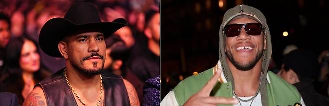 헤비급 잠정타이틀전이 거론되는 알렉스 페레이라(왼쪽 사진)와 시릴 간 [게티이미지]